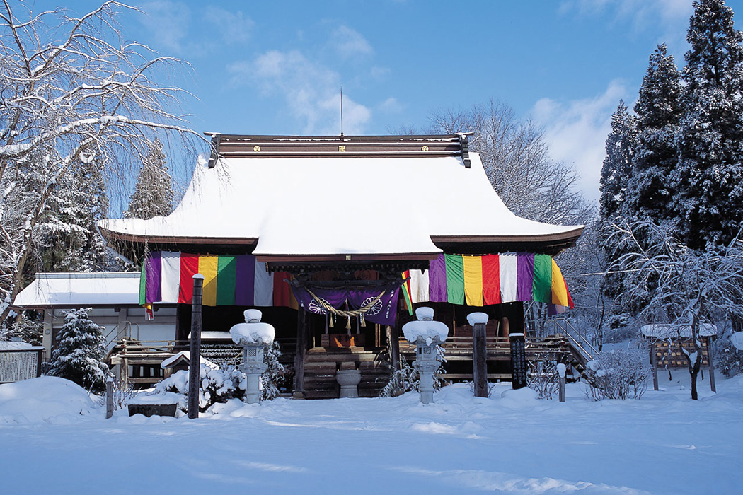 二戸市 天台寺の冬